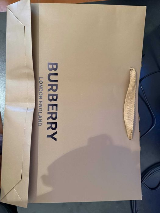 Cachecol Burberry Original Preto 100% Cashmere (Novo)