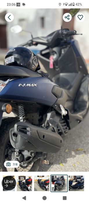 Carnagem lateral dianteira Nmax 125 impecável