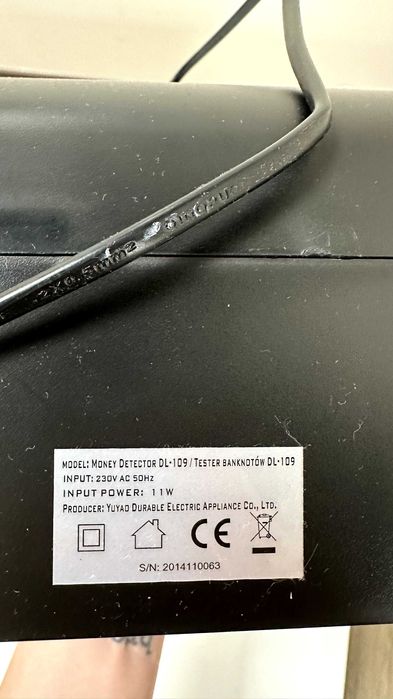 Ультрафіолетовий детектор банкнот DL-109