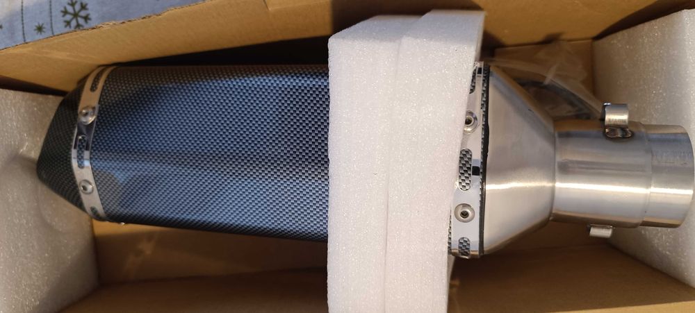 Ponteira para mota nova tipo Akrapovic