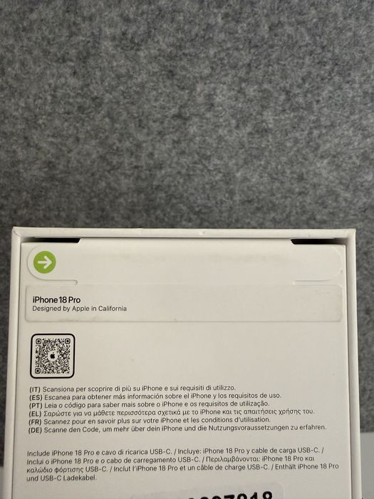 Troco/Vendo Iphone 18 Pro 256GB Black Selado