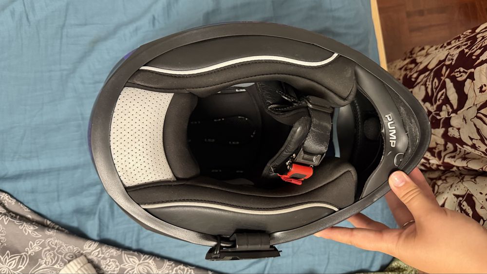 Capacete senhora como novo