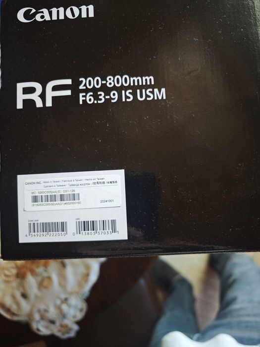 Canon RF 200-800 IS USM nowy gwarancja dowóz gratis PROMOCJA  okazja wyprzedaz