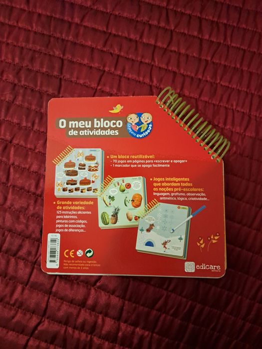 O meu bloco de atividades