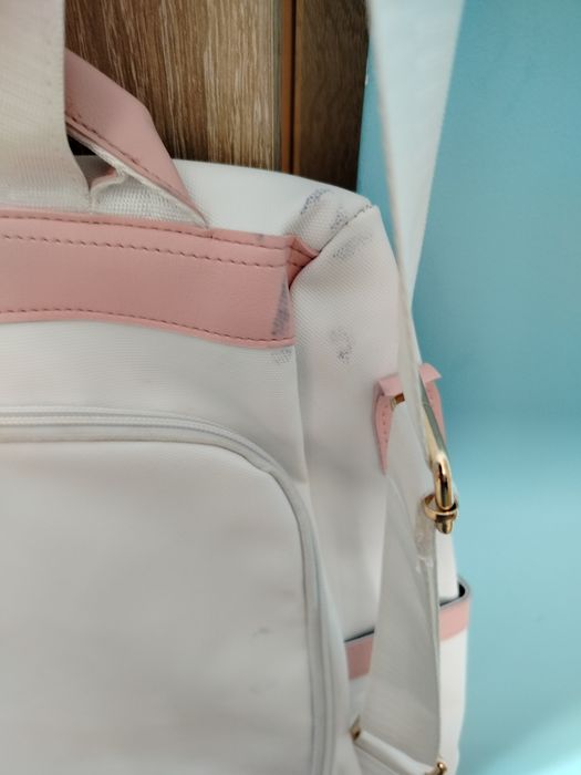 Biały plecak damski