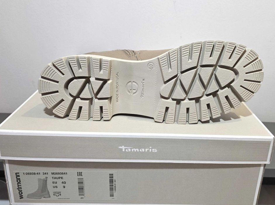 Зимние ботинки, челси Tamaris. Германия. Оригинал. 38,39,40,41