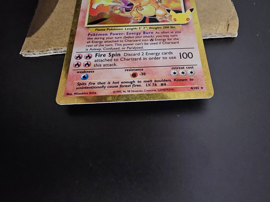 Charizard 30 th pokemon
