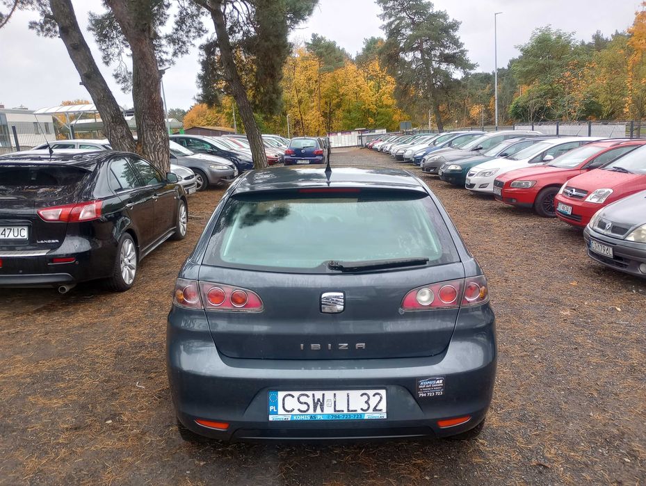 Seat Ibiza 1.4B 75KM 2006r * el szyby klima tempomat * TORUŃ