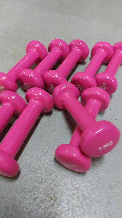 2 x hantle do ćwiczeń 0,5kg