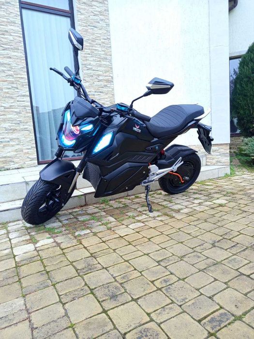 Електробайк Nitron 2800Wt Права не треба Электро мотоцикл 2800W Grey_c