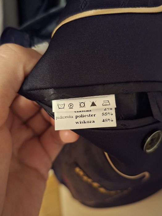 Garnitur męski+ mucha