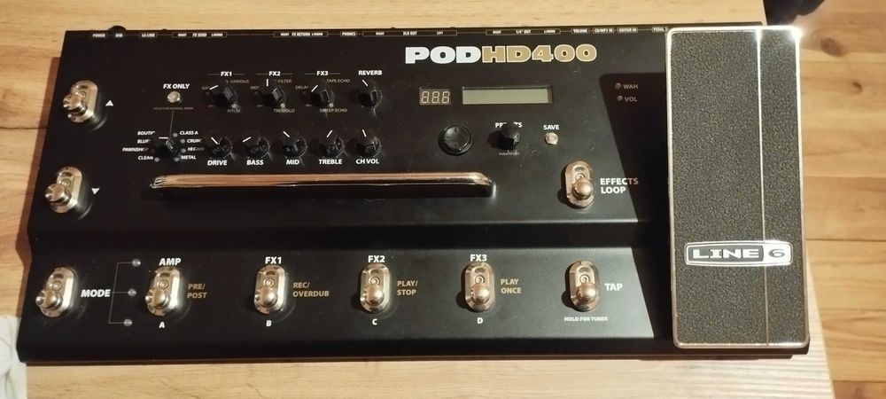 Продажа-обмен.Процессор эффектов LINE6 POD HD400