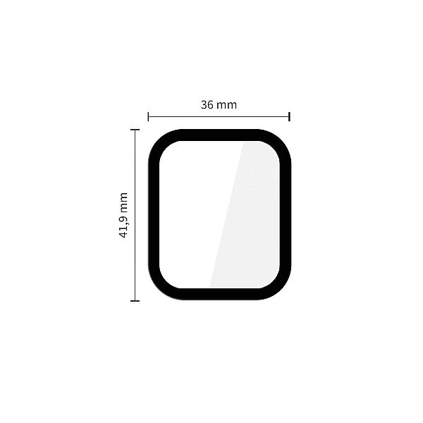 Szkło Hybrydowe Tech-Protect Glass Flex+ 2-Pack Apple Watch 4 / 5 / 6