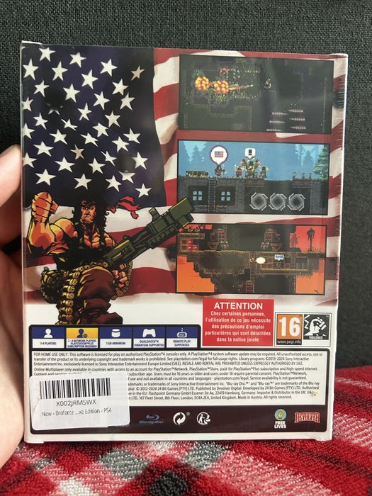 Nowa Gra Broforce Deluxe Edition PlayStation 4 PS4 Eng Ang