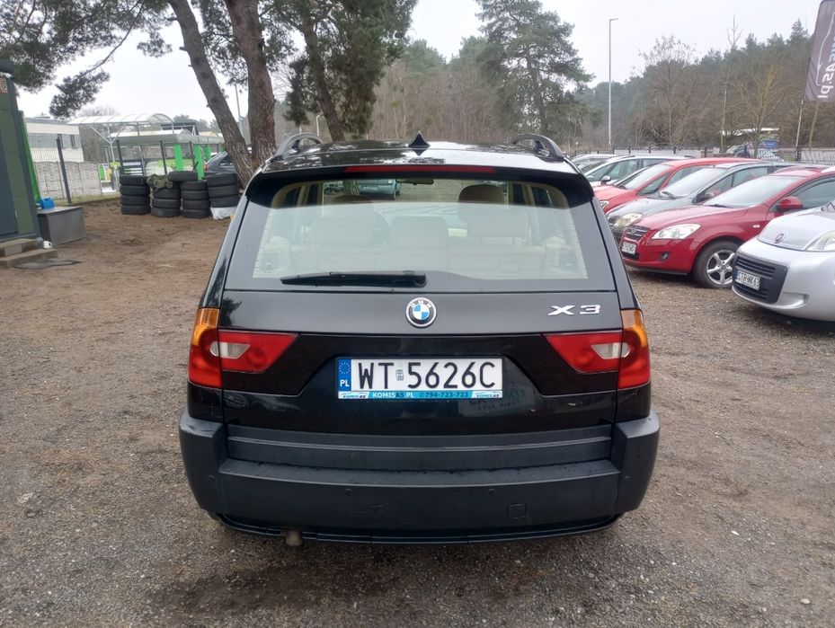 BMW X3 2.0D 150KM 2005r • SKÓRA • KLIMA • zimówki 4x4 • TORUŃ FV 23%