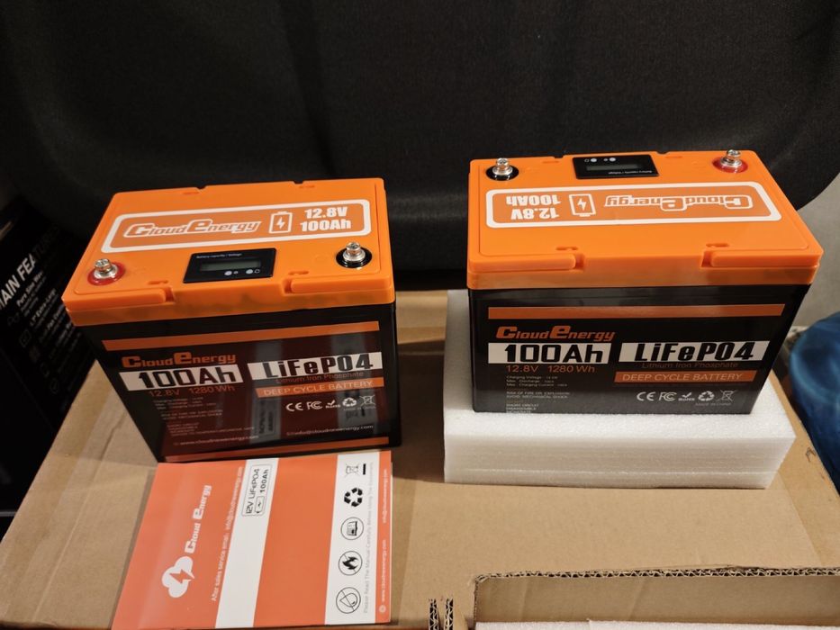 Акумулятор Volt 12V 100Ah LiFePO4 (літій-залізо-фосфатний) Інверторів