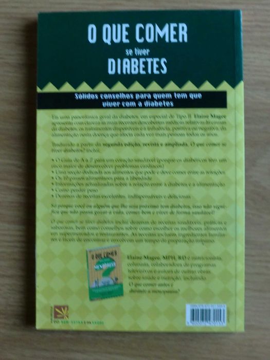 O que comer se tiver Diabetes
de Elaine Magee