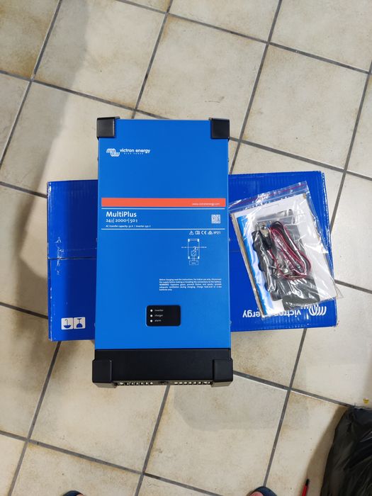 Inversor Victron 24V 2000W + Bateria Litio 8kWh