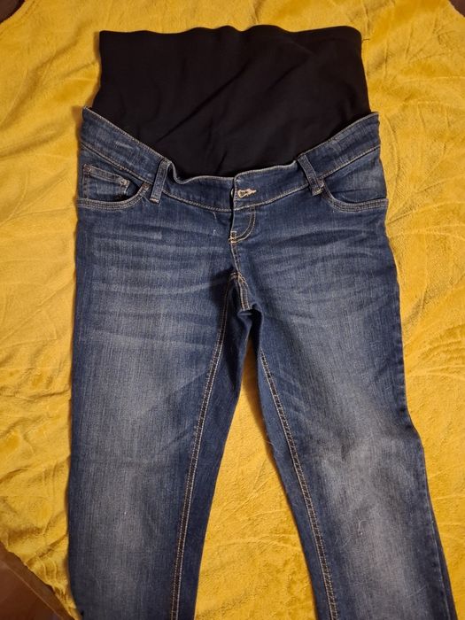 Spodnie ciazowe C&A jeansowe 36