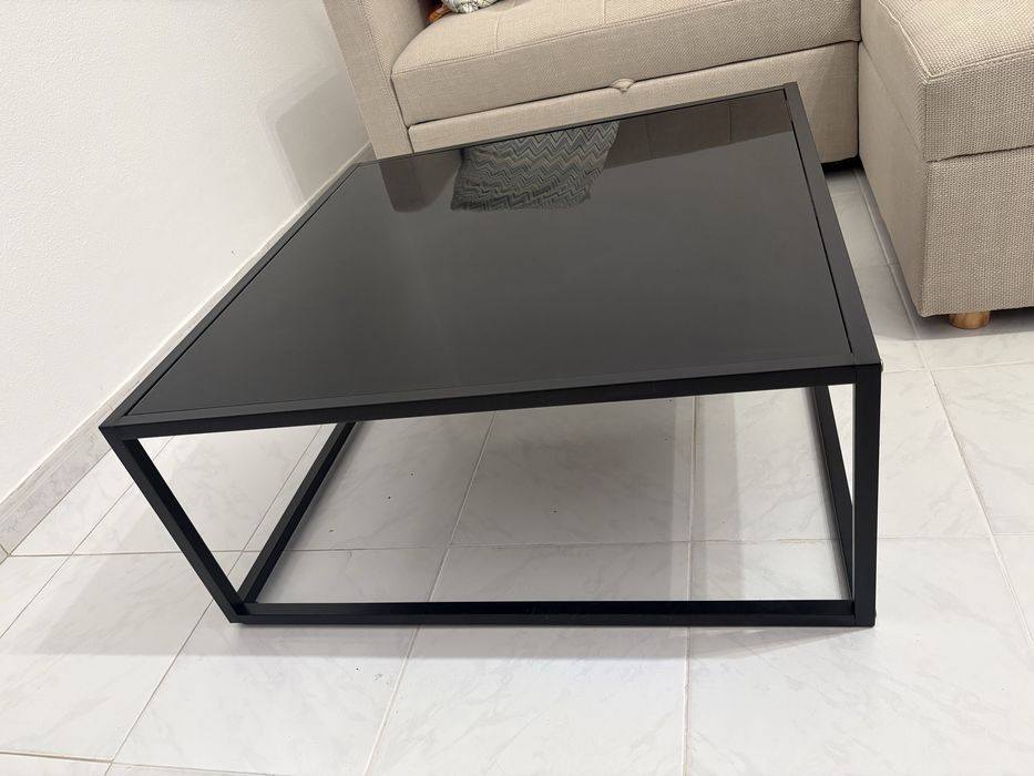 Mesa de centro quadrada 80x80