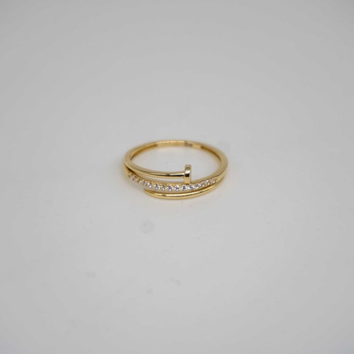 Złoty pierścionek 585 1,50g GWÓŹDŹ rozmiar 14 NOWY  WYSYŁKA GRATIS