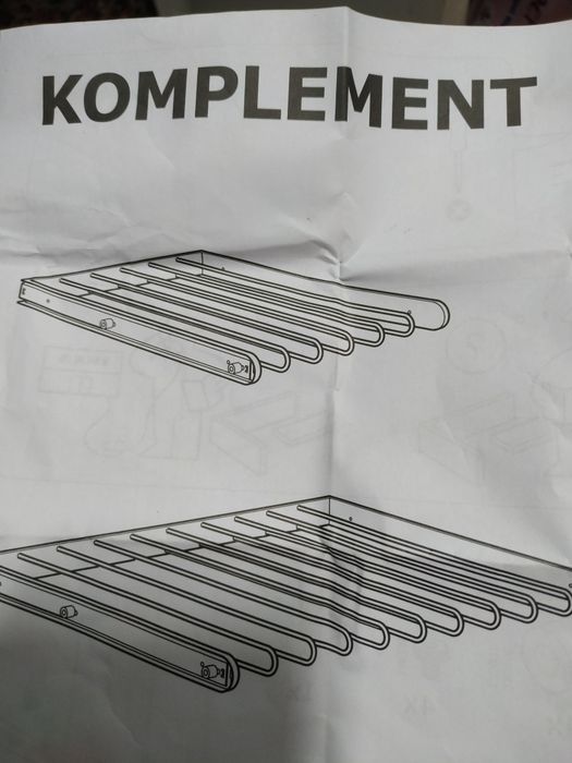 Complement 50x58   10 embalagens seladas do IKEA