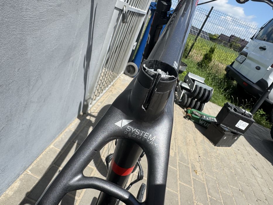 Rower Górski Cannondale FSI Lefty M uszkodzony carbon karbon