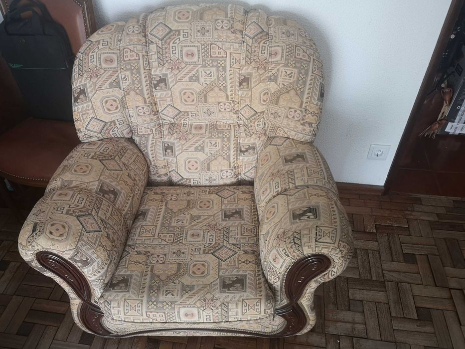 Conjunto três sofás