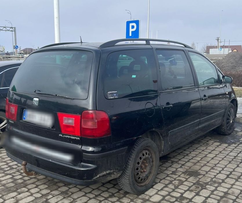 SEAT ALHAMBRA,SHARAN,1.9tdi 2006p 7mest.6КПП