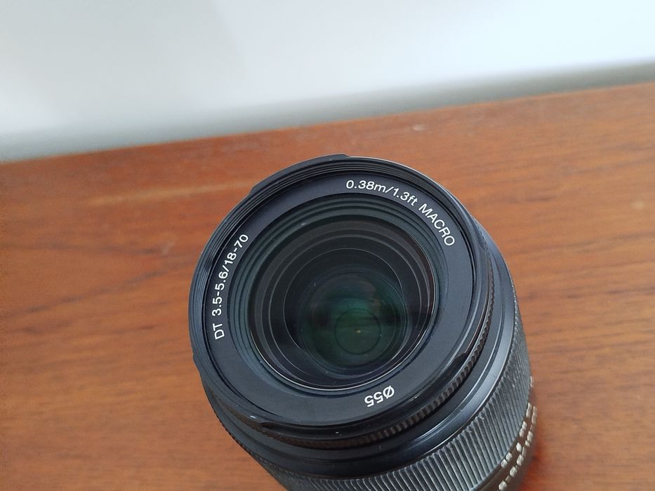[vendida] Objectiva Sony DT 18-70mm Macro