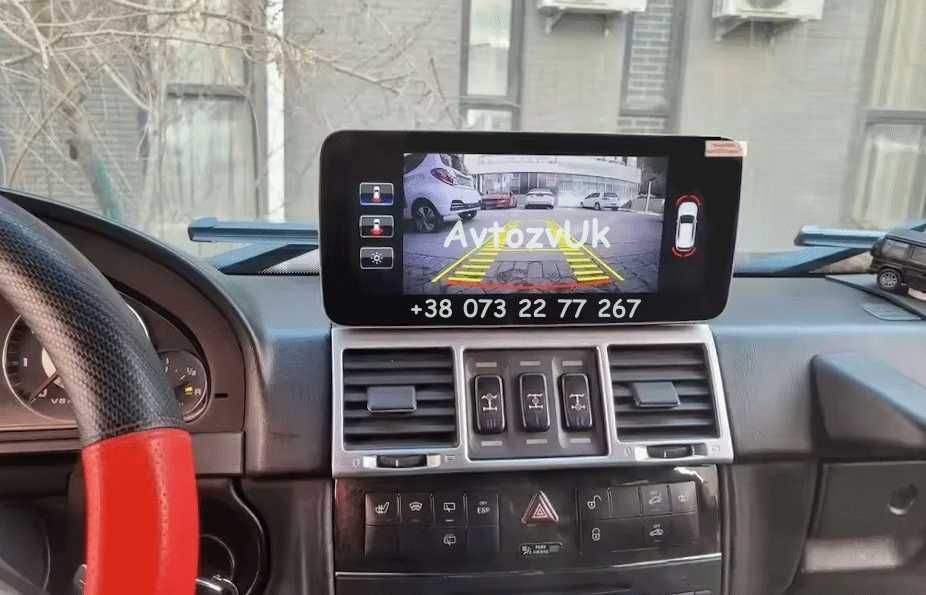 Дисплей W461 W463 W464 Mercedes G магнитола X-Class X200 X250D AMG GT
