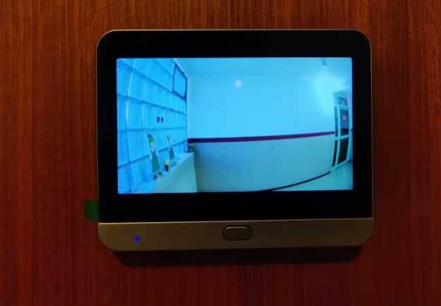 WiFi дверной глазок 3MP со звонком, камерой, детектором движения