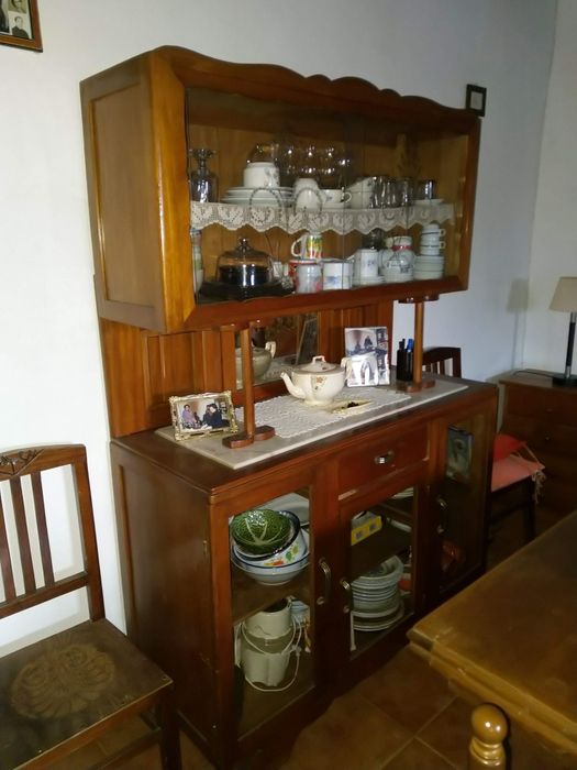M vel Aparador Louceiro Ou Cristaleira Vintage Manique Do Intendente 