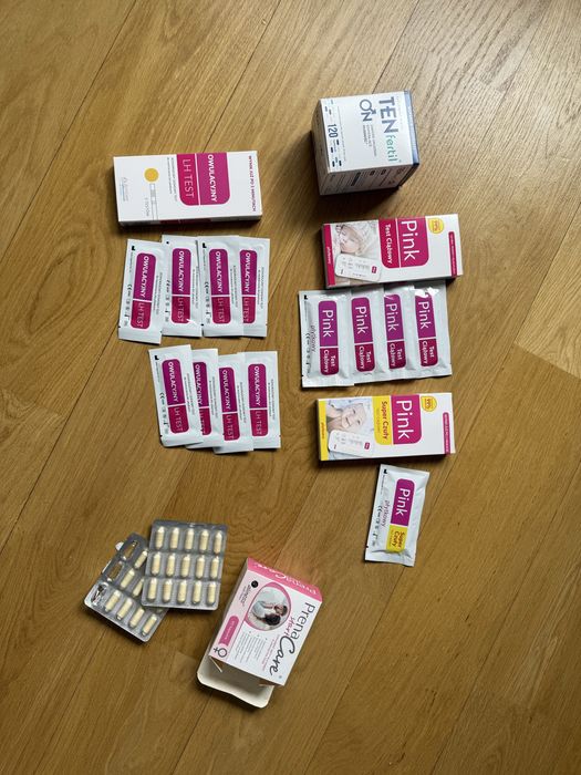 TENfertil ON, Pink test owulcyjby, ciążowy + Gratis Prena Care start