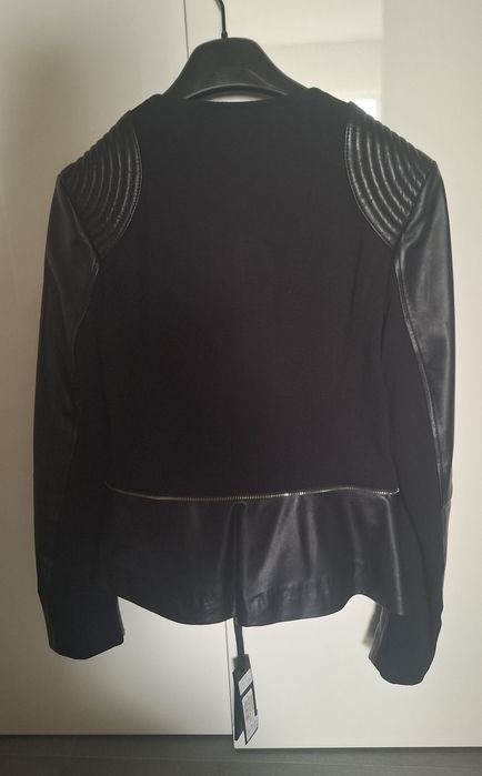 Ramoneska pinko s/m Nowa skóra naturalna