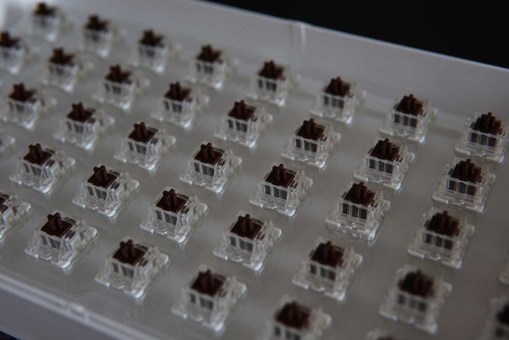 RK Brown Switches (89 unidades) – Novos, nunca usados