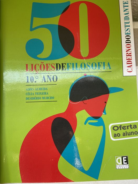 Lições de Filosofia de 10 ano, manual e livro do estudante