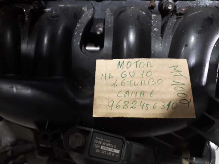 Motor Citroen Peugeot  MB GU10 1.6 Turbo caixa 6 Velocidades