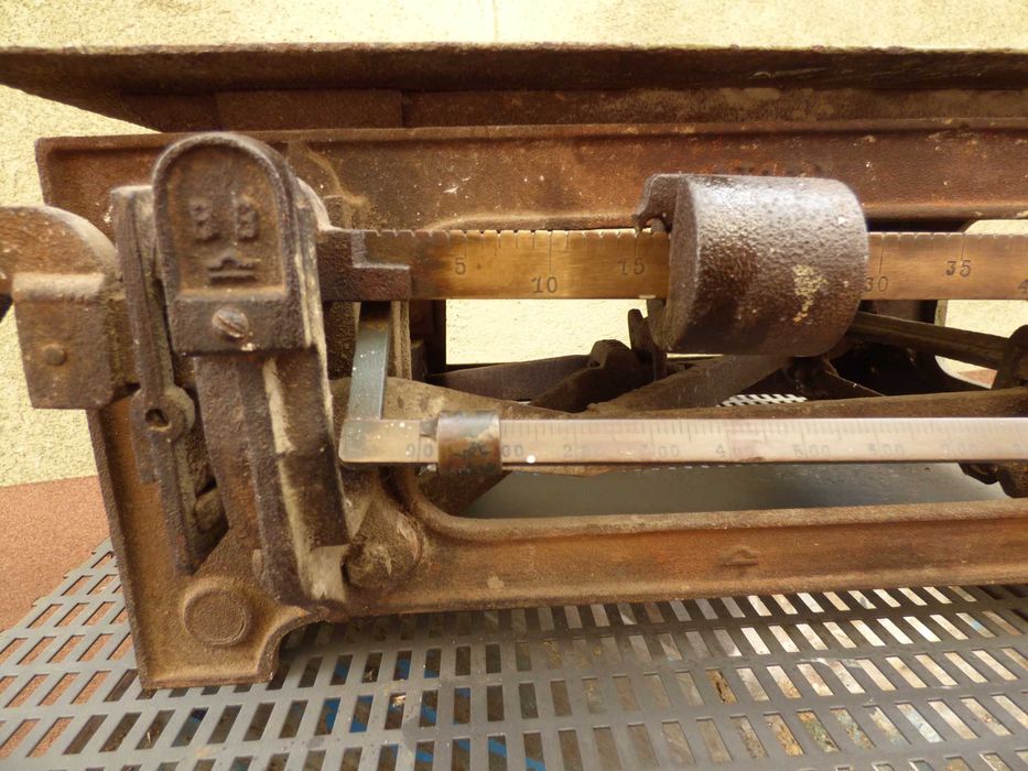 Waga platformowa zabytkowa 50kg