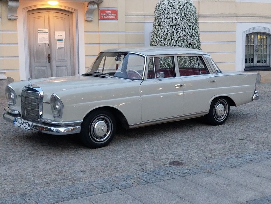 Auto do ślubu Samochód do ślubu MERCEDES 220SE W111, 1964r, KLASYK