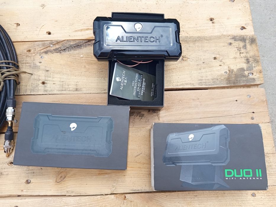 Нова антена ALIENTECH DUO 2 з подовжувачем 10 метрів (Повний комплект)