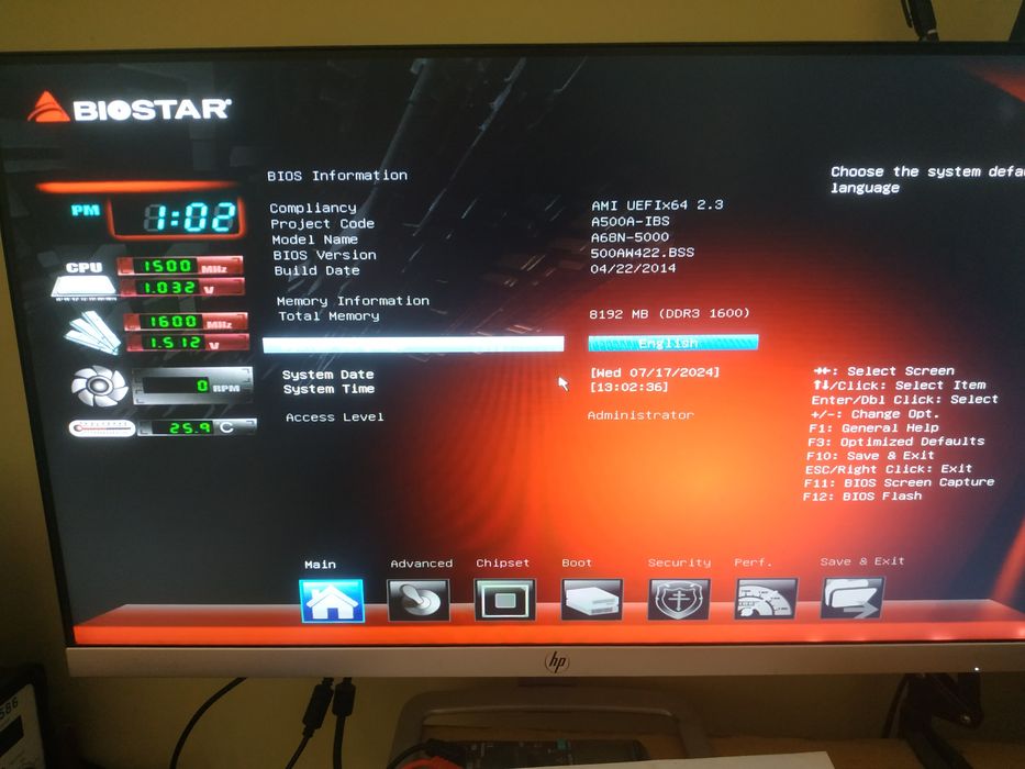 ПК Комп'ютер Biostar AMD A4-5000 DDR3 8GB