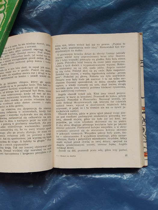 Książka HUZAR NA DACHU 1974rok