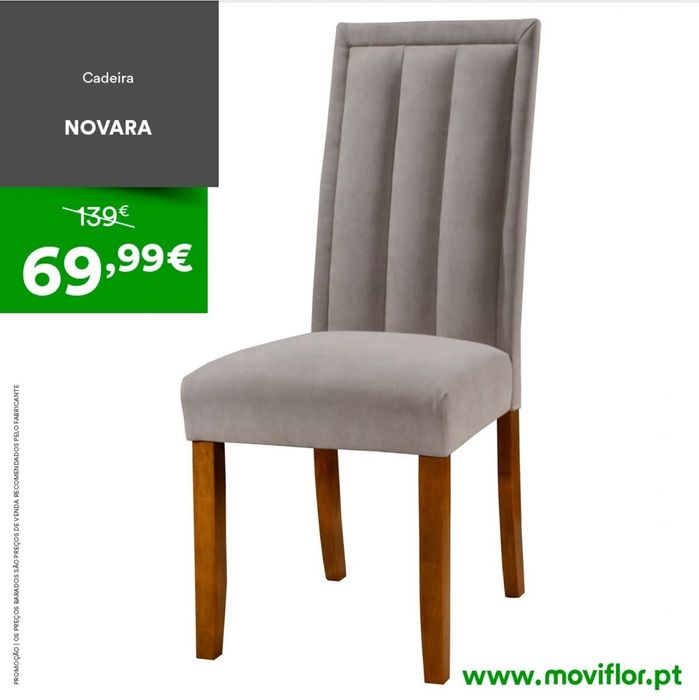 Cadeiras de sala Novara