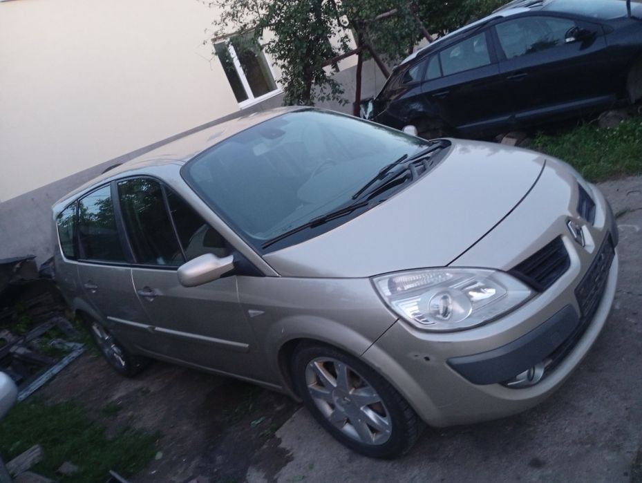 Автомат коробка Рено меган сценік 2 мотор торпеда розборка шрот  салон