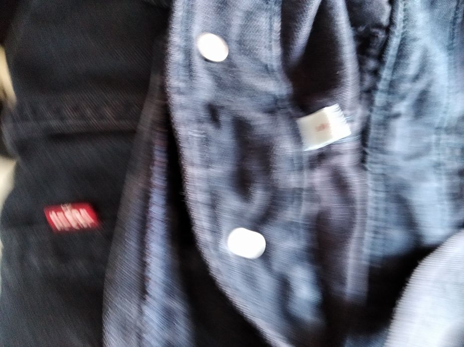 Jardineiras jumpsuit de ganga preta Levi's impecáveis