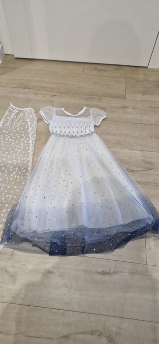 Strój ELSA kraina lodu księżniczka 134