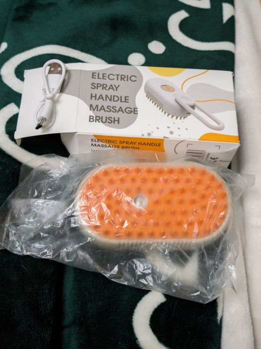 Парова щітка із зволожувачем для вичесування котів собак тварин