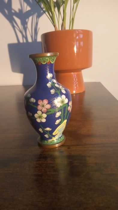 Wazonik Cloisonne