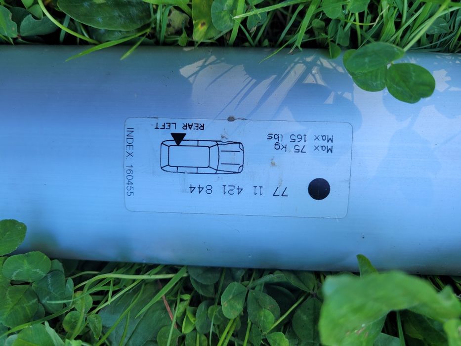 Relingi dachowe do Renault Laguna 3 oryginalne